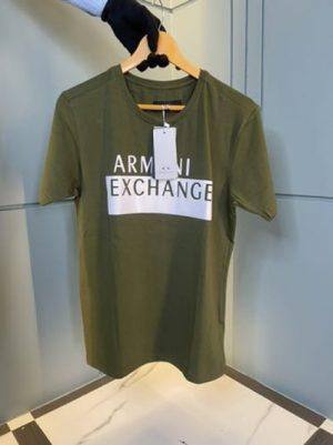 ARMANI EXCHANGE PREMIUM T SHIRT GREEN