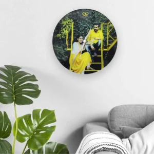 Photo frame acrylic clock